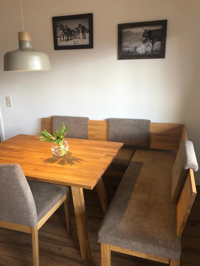 Nagelfluh Hüs – Traumhafte 2-Zimmerwohnung mit Bergblick und Südbalkon Blaichach Exterior foto