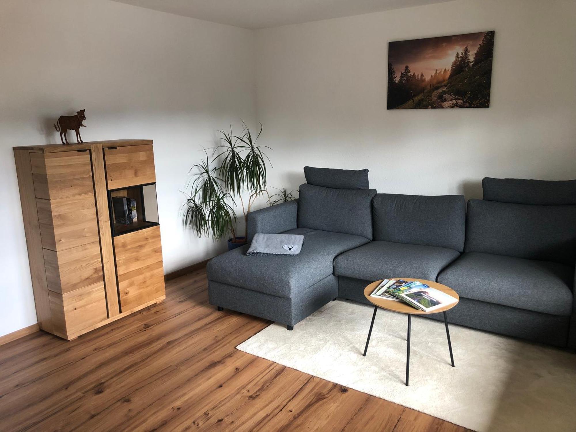 Nagelfluh Hüs – Traumhafte 2-Zimmerwohnung mit Bergblick und Südbalkon Blaichach Exterior foto